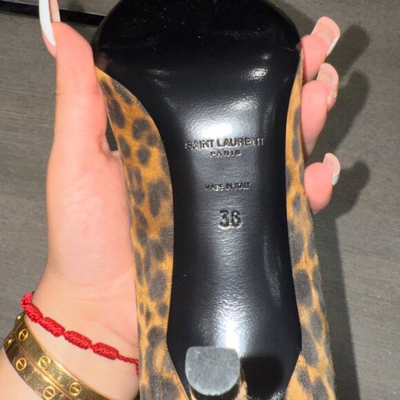 YSL Leopard Print Pumps - Picture 6 of 6